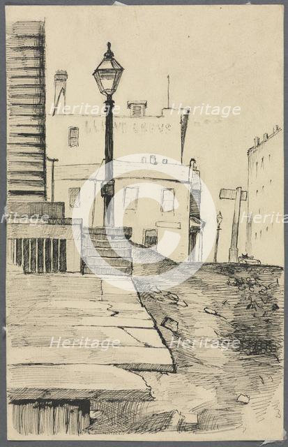 Street Scene, Cleveland. Creator: Otto H. Bacher (American, 1856-1909).