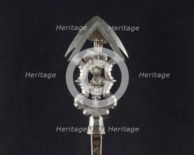 Ceremonial Arrowhead, Japanese, dated 1645. Creator: Umetada Motoshige.