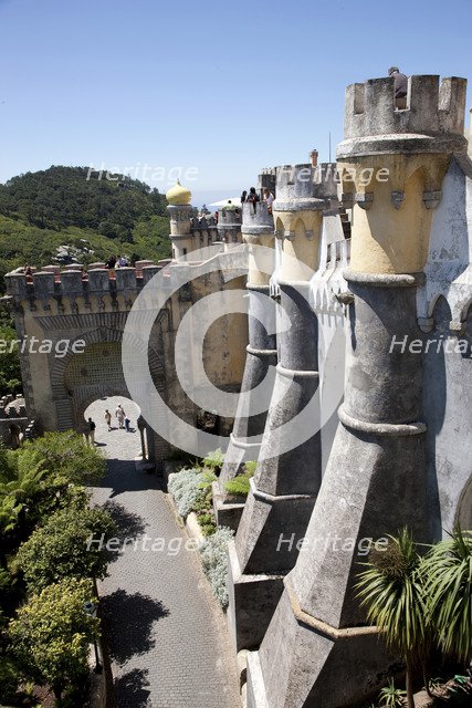 Pena National Palace, Sintra, Portugal, 2009. Artist: Samuel Magal