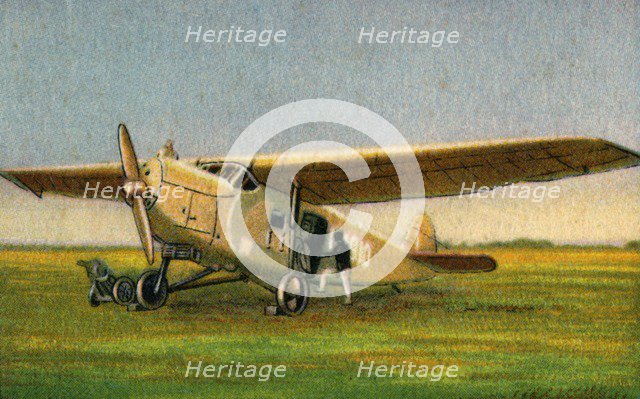 Focke-Wulf A32 Bussard airliner, 1932.  Creator: Unknown.