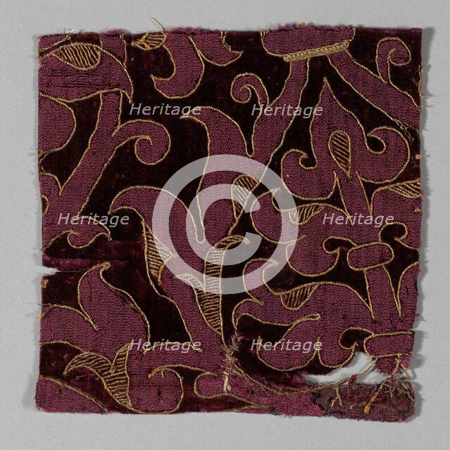 Fragment, Italy, 1525/75. Creator: Unknown.