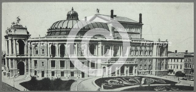 Odessa Opera and Ballet Theater, before 1916.