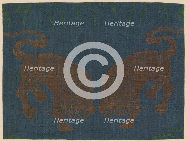 Fragment, Japan, Edo period (1615-1868)/Meiji period (1868-1912), 17th/19th century. Creator: Unknown.