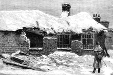 The scene of the explosion at Salford Barracks, 1881. Creator: Unknown.