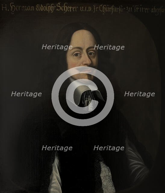 Hermann Adolf Scherger, c17th century. Creator: Anon.
