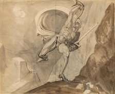 Roland at Roncesvalles, c.between 1800 and 1810. Creator: Henry Fuseli.