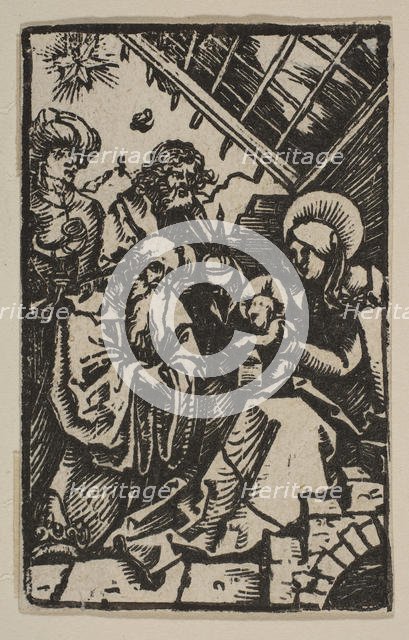 The Adoration of the Kings.n.d. Creator: Albrecht Durer.