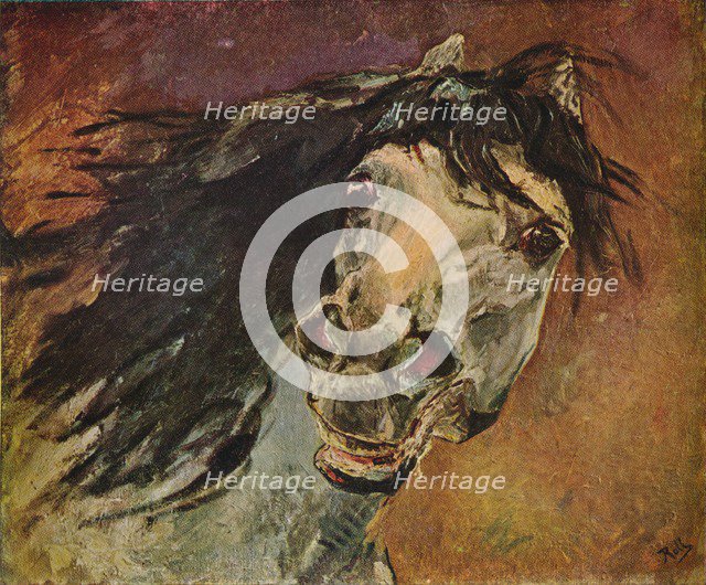 'Tete De Cheval Andalou', c1910. Artist: Alfred Roll.