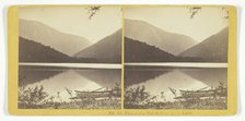 Franconia Notch from Echo Lake, 1855/75. Creators: Kilburn Brothers, BW Kilburn.