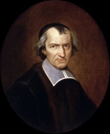 Portrait of Antoine Arnauld (1612-1694). Artist: Champaigne, Jean-Baptiste de (1631-1681)