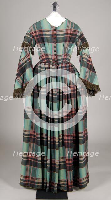 Dress, American, 1855-60. Creator: Unknown.