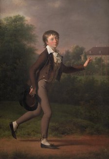 A Running Boy. Marcus Holst von Schmidten, 1802. Creator: Jens Juel.