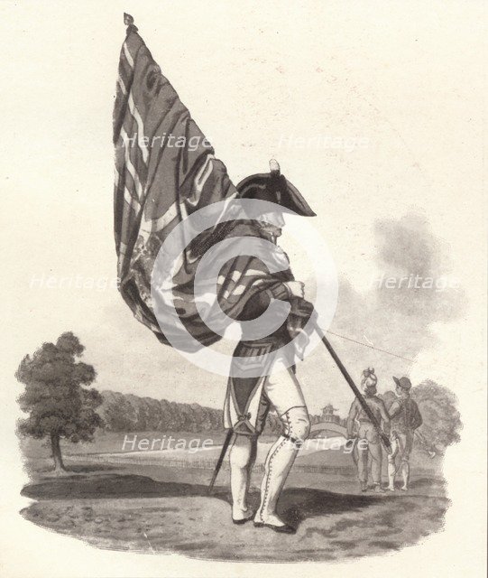 'An Officer of the Guards in Full Dress',c1812 (1909). Artist: Joseph Constantine Stadler.