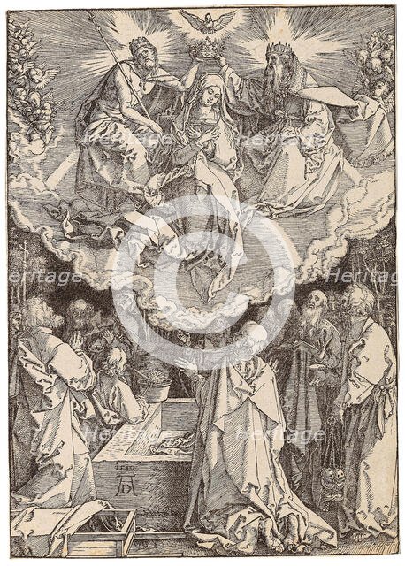 The Assumption of the Blessed Virgin Mary, from The Life of the Virgin, 1510. Creator: Dürer, Albrecht (1471-1528).
