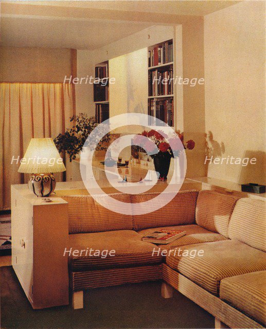 Living Room by Michael Dawn, 1936. Artist: Unknown