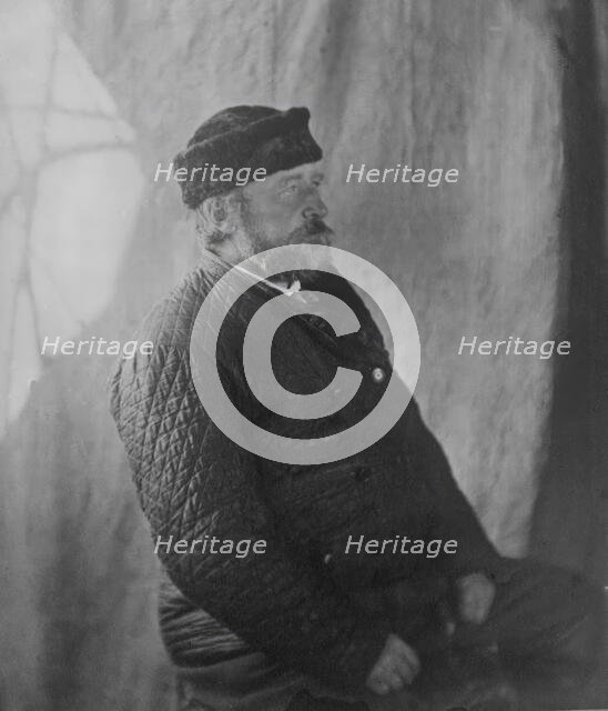 Portrait of the explorer Adolf Erik Nordenskiöld taken in connection with the Vega..., 1878-1880. Creator: Unknown.