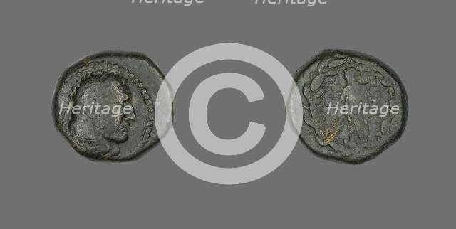 Coin Depicting the Hero Herakles, about 133 BCE. Creator: Unknown.