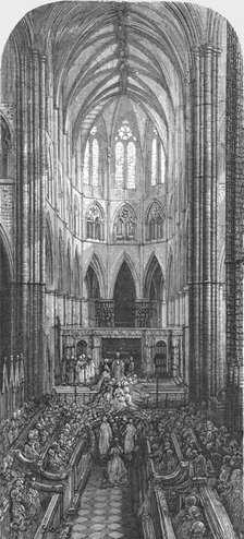 'A Wedding at the Abbey', 1872.  Creator: Gustave Doré.