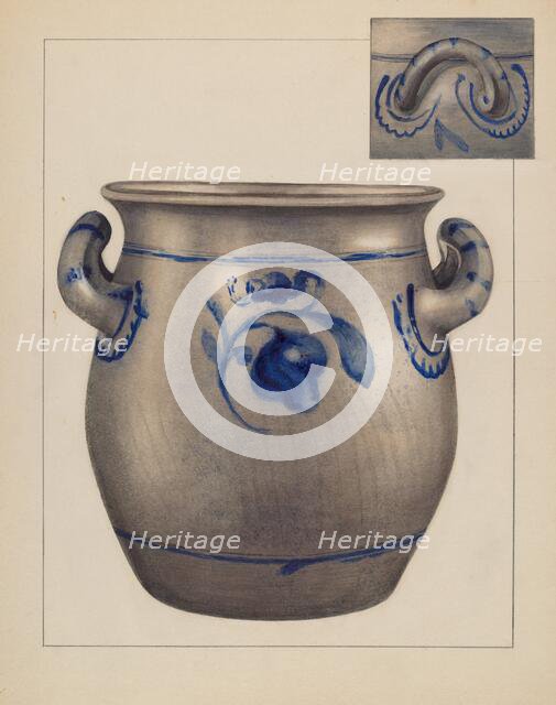 Jar, 1935/1942. Creator: Charlotte Sperber.