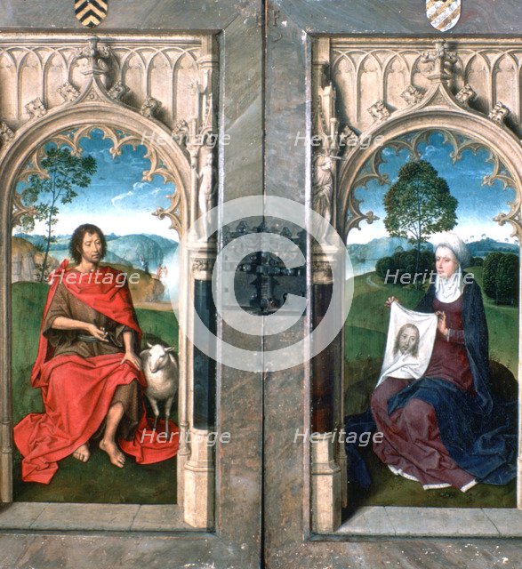 'Triptych of Jan Florain', 1479. Artist: Hans Memling