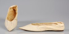 Slippers, British, 1800-1810. Creator: Ealand.