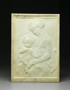 Madonna and Child, between 1464 and 1480. Creators: Virgin Mary, Jesus Christ, Mino da Fiesole.