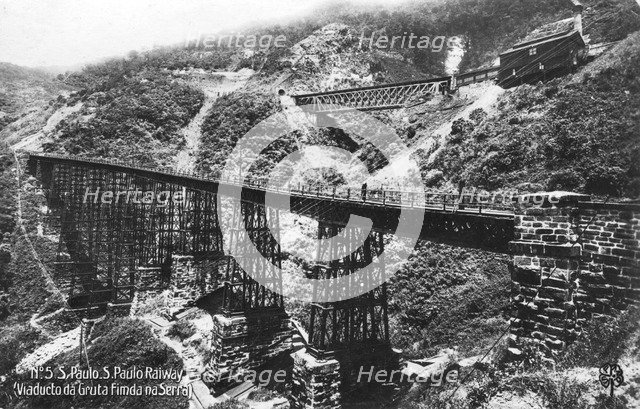 São Paulo Railway, Brazil, early 20th century. Artist: Unknown