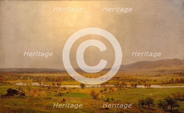 Pompton Plains, New Jersey, 1867. Creator: Jasper Francis Cropsey.