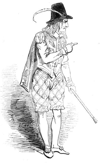 St. James's Theatre - The Amateurs - Master Stephen, (Mr. Douglas Jerrold), 1845. Creator: Unknown.