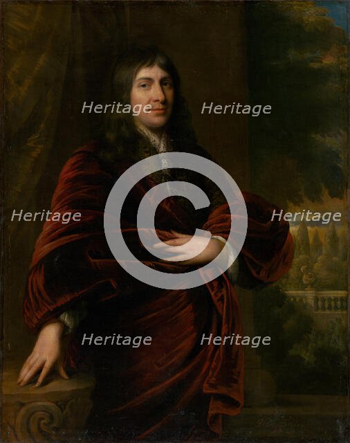 Portrait of Jacob Sasbout Sourburg, Surgeon of City of Dordrecht (?), 1679. Creator: Jan De Baen.