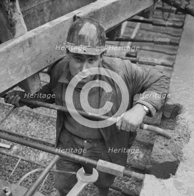 Portishead Dock, Portishead and North Weston, North Somerset, 02/1959. Creator: John Laing plc.