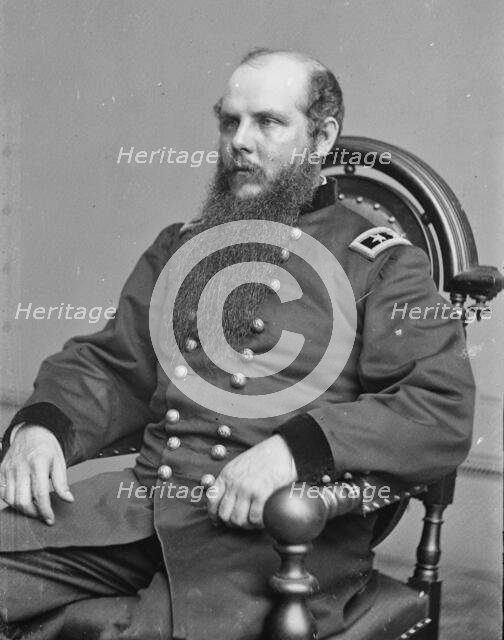 General John McAllister Schofield, between 1855 and 1865. Creator: Unknown.