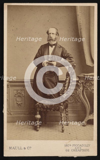 Portrait of Andrew Dickson Murray (1812-1878), Before 1878. Creator: Maull & Co.