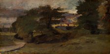 Landscape with Cottages, 1809/10. Creator: John Constable.