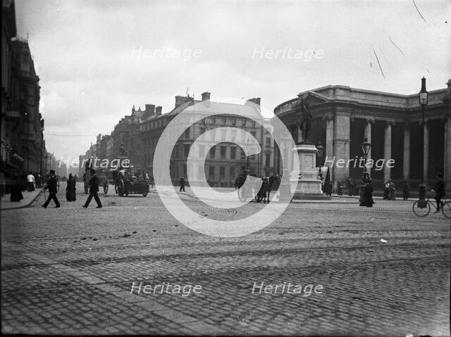 Dame Street scene, Dublin, Ireland c1895. Creator: Unknown.