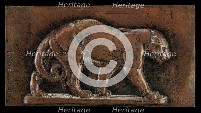 Walking Panther, model 1831. Creator: Antoine-Louis Barye.