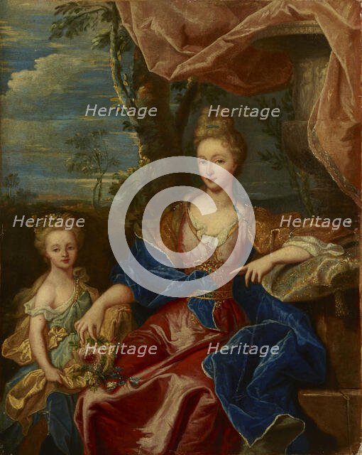 Portrait of a Lady with a Child, between 1710-1720. Creator: Unknown.
