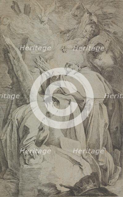 The Blessed Pietro Gambacorti of Pisa, ca 1727. Creator: Bencovich, Federico (1667-1753).