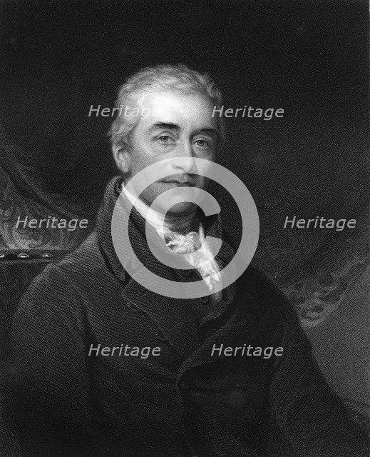 Sir Samuel Romilly, English legal reformer, (1836). Creator: R Woodman.