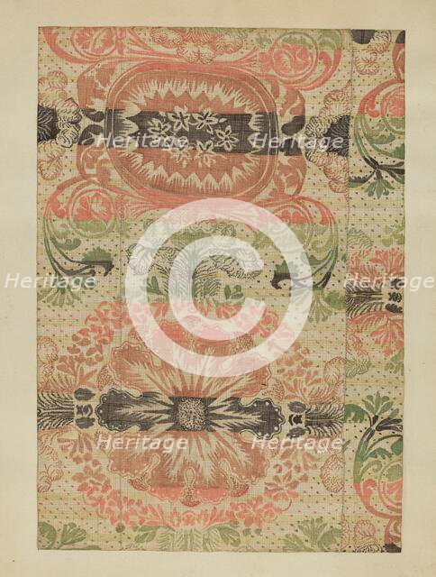 Ingrain Carpet, c. 1937. Creator: Dorothy Lacey.