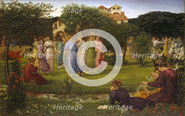 The Dancing Girls, 1882. Artist: Thomas Matthews Rooke.