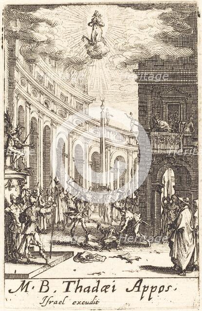 The Martyrdom of Saint Thaddeus, c. 1634/1635. Creator: Jacques Callot.