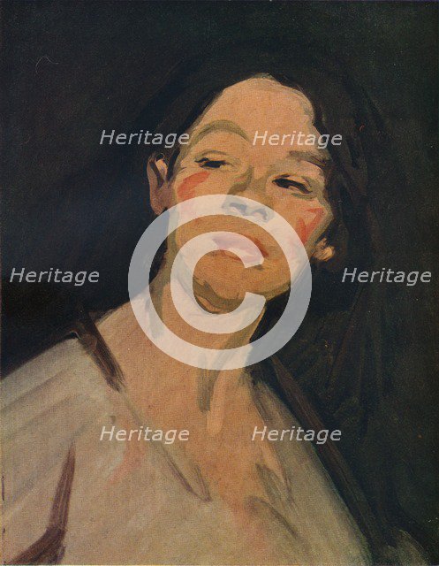 'The Gipsy', c1900.  Artist: Samuel John Peploe.