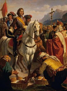 Prince Eugene's journey to Bosnia in 1697, 1864. Creator: Carl von Blaas.
