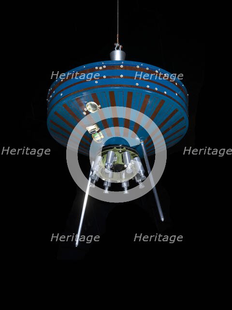 Satellite, Pioneer I, Reconstructed Replica, 1963. Creator: TRW Space & Technology Group.