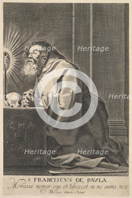 St. Francis de Paul, after 1627. Creator: Unknown.