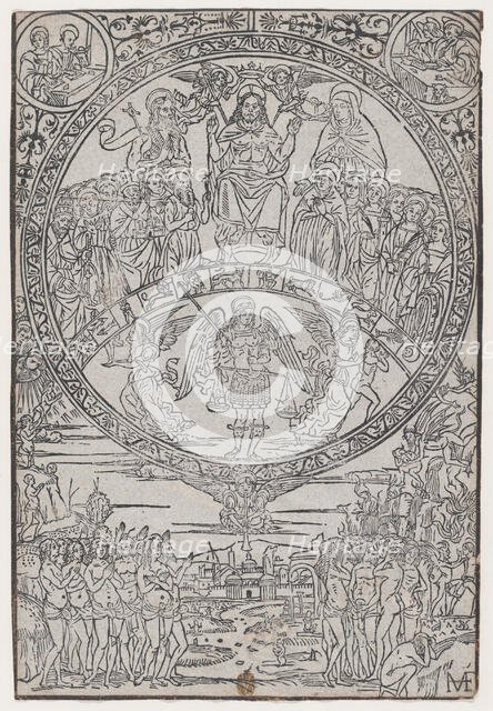 The Last Judgment, 15th century., 15th century. Creator: Anon.
