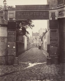 Cour Saint-Guillaume, ca. 1865. Creator: Charles Marville.