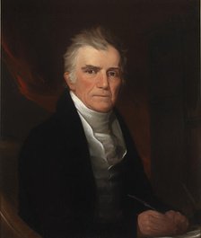 Portrait of Putnam Catlin, 1840s. Creator: George Catlin.