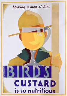 Bird's Custard advert, 1930. Artist: Unknown